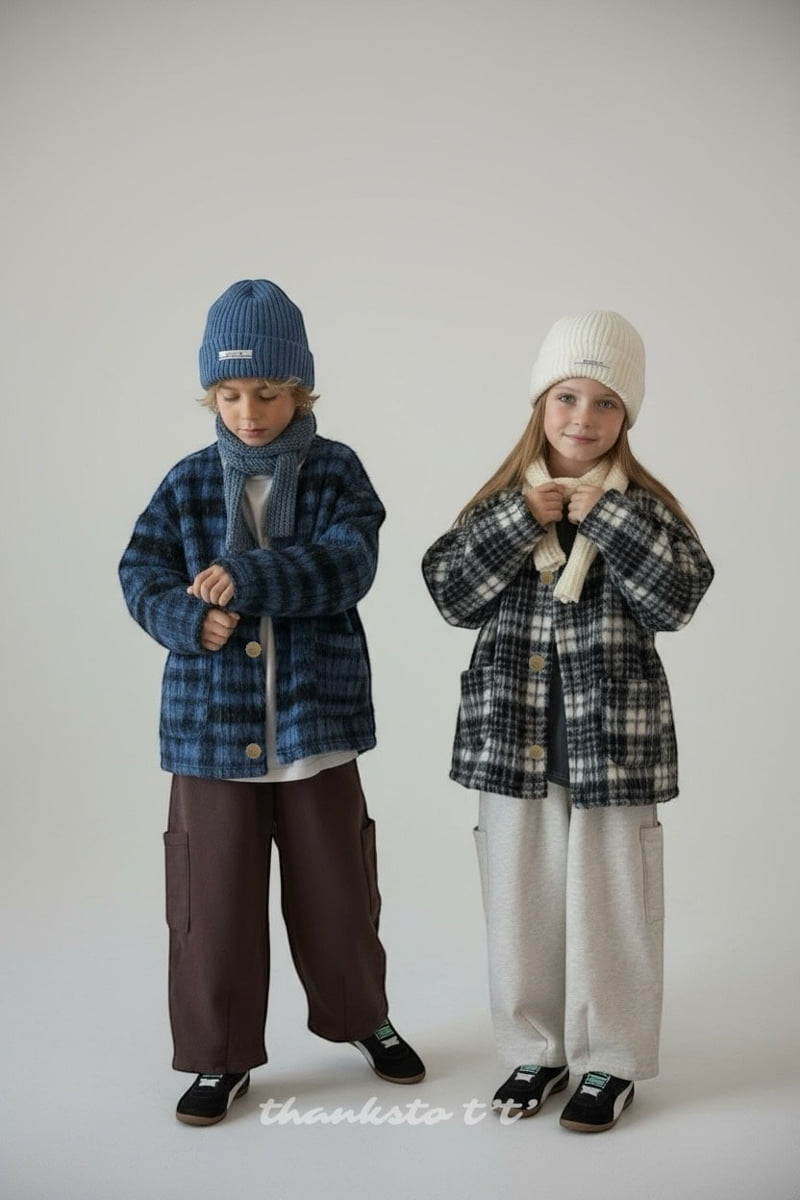 Thanksto TT - Korean Children Fashion - #littlefashionista - Brush Cardigan - 7