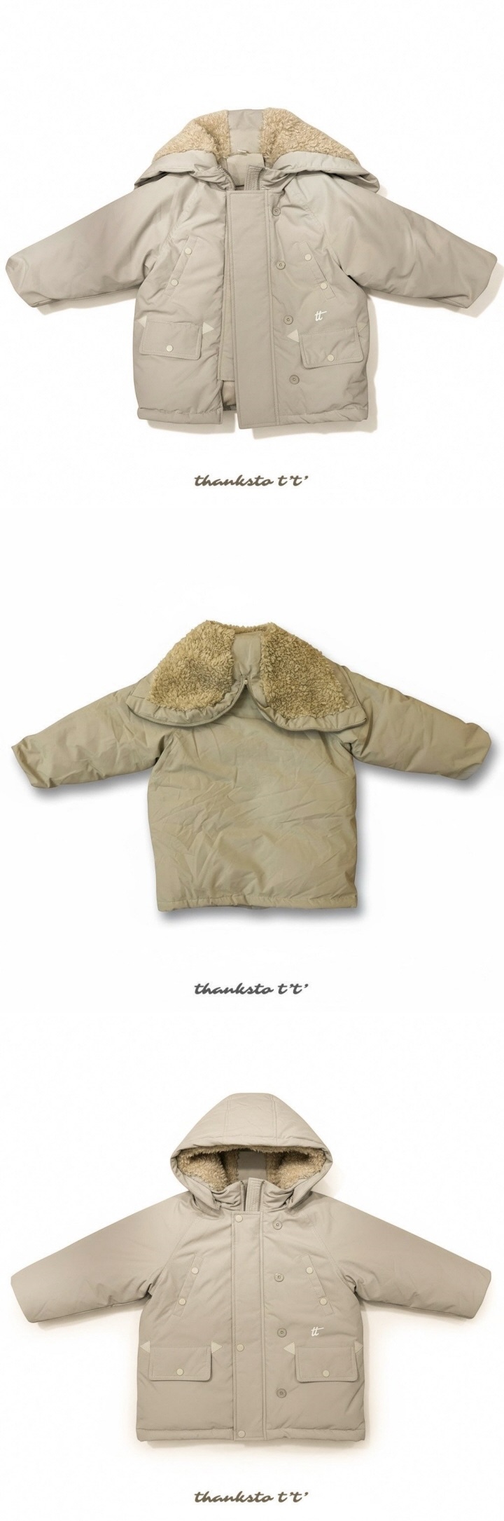 Thanksto TT - Korean Children Fashion - #littlefashionista - R Jacket - 2