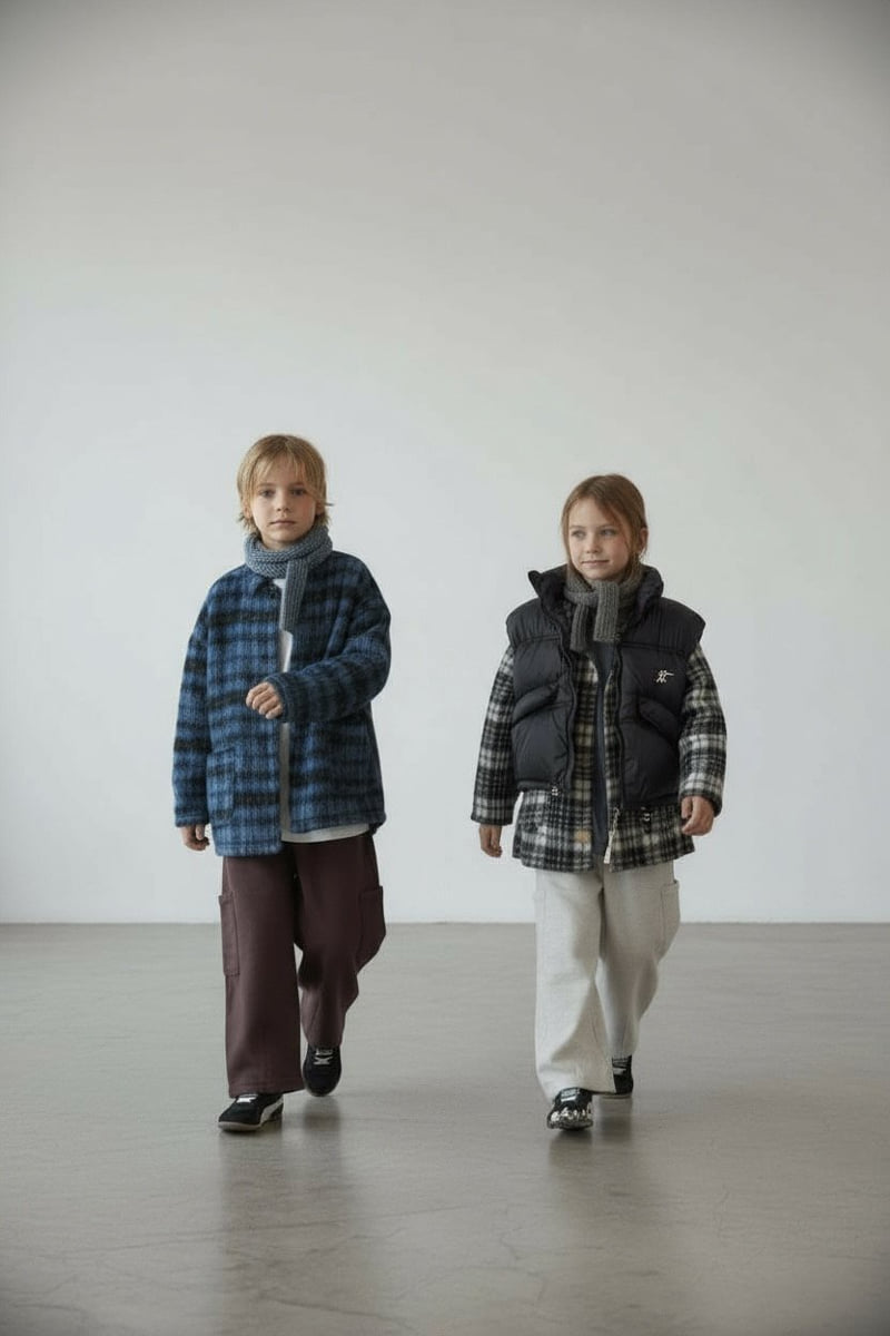 Thanksto TT - Korean Children Fashion - #magicofchildhood - Brush Cardigan - 8