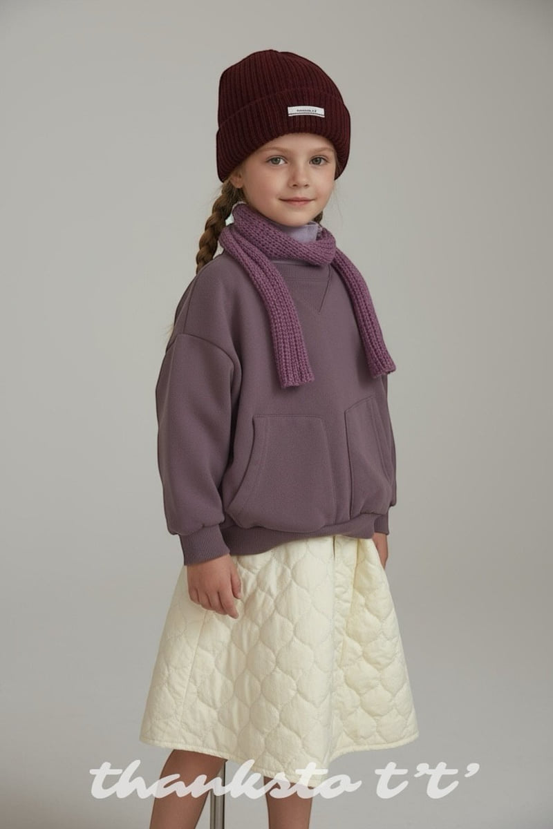 Thanksto TT - Korean Children Fashion - #magicofchildhood - Triangle Sweatshirt - 7