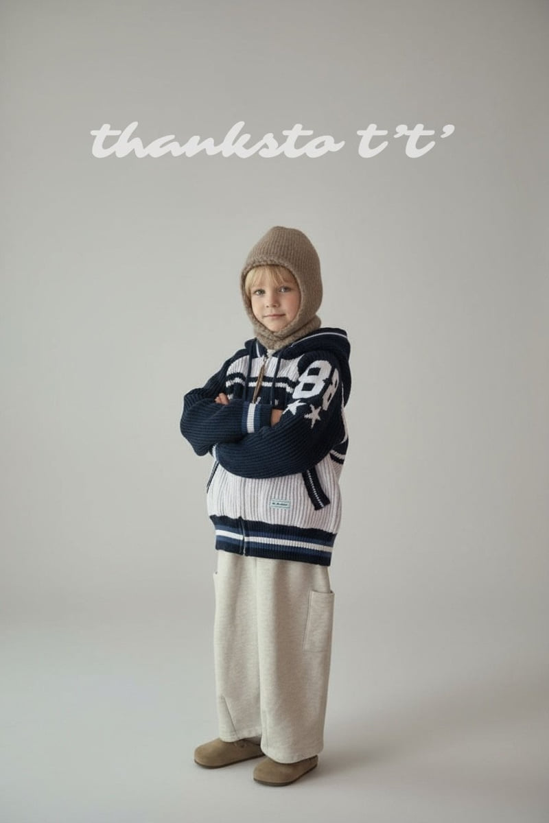 Thanksto TT - Korean Children Fashion - #minifashionista - Land Zip Knit - 7