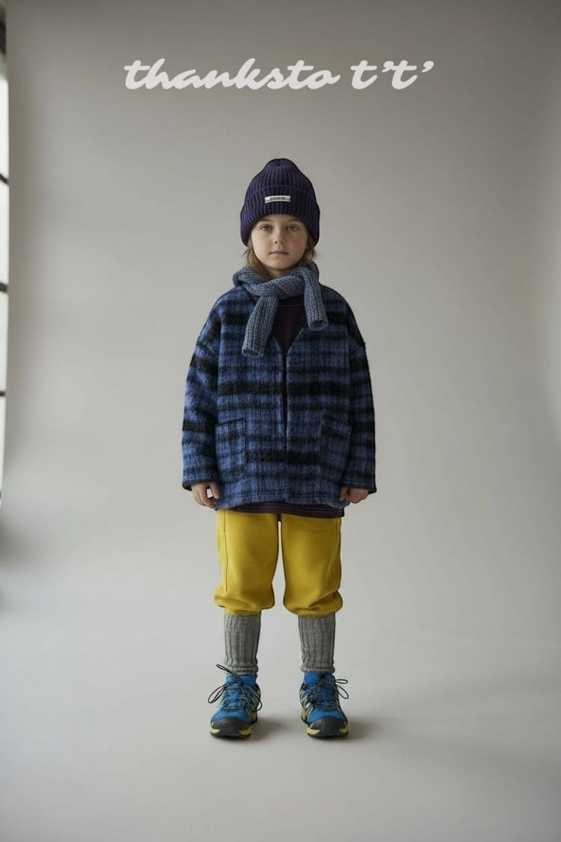 Thanksto TT - Korean Children Fashion - #stylishchildhood - Peach Peach Tee - 8