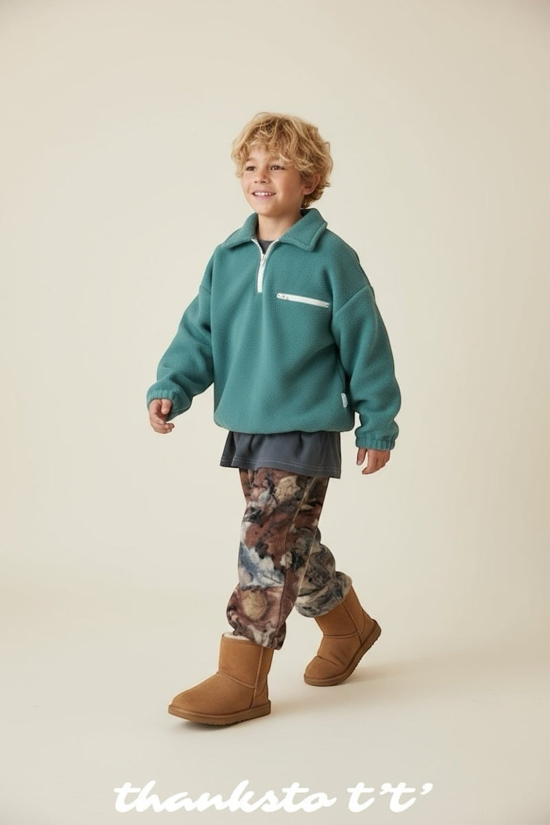 Thanksto TT - Korean Children Fashion - #prettylittlegirls - Ribbed Pants - 4