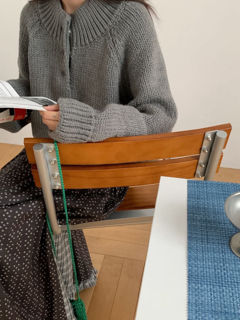 There By - Korean Women Fashion - #momslook - Honey Half Neck Knit - 8
