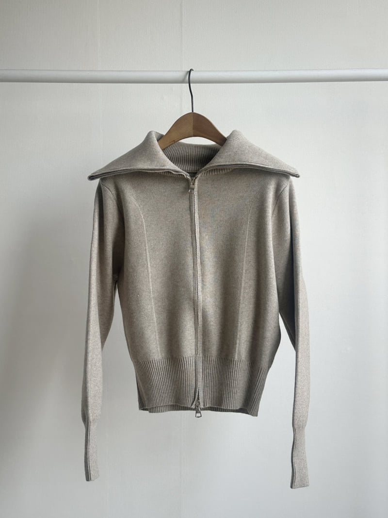 There By - Korean Women Fashion - #momslook - Duns Duns Zip-Up - 3