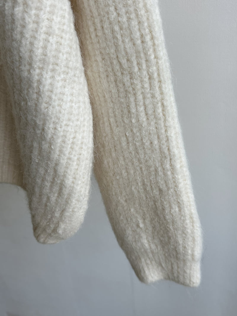 There By - Korean Women Fashion - #womensfashion - Mel V Knit Cardigan - 4