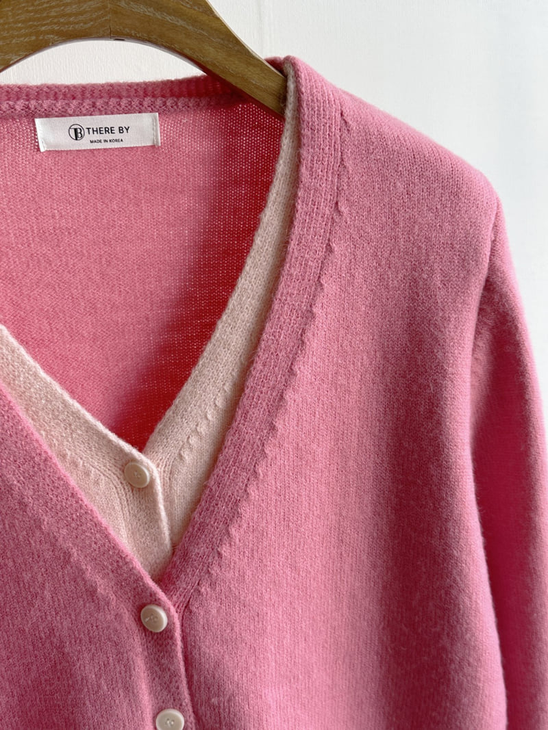 There By - Korean Women Fashion - #momslook - Brie Two Color Cardigan - 6