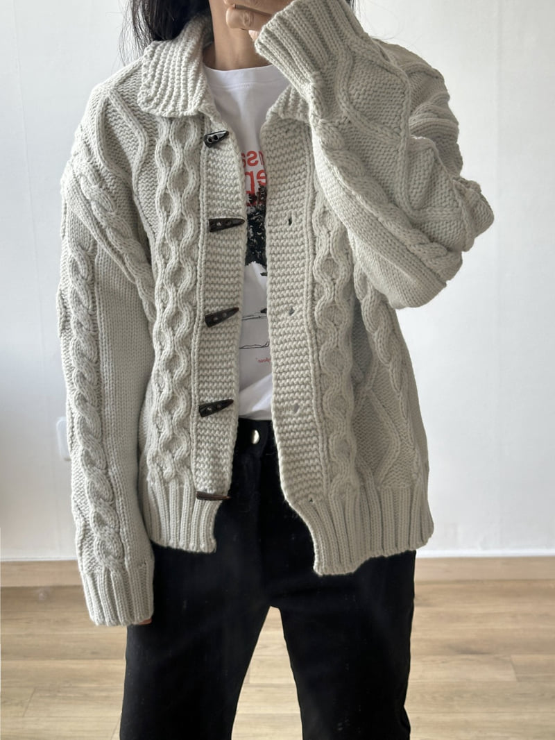 There By - Korean Women Fashion - #momslook - Henne Knit Cardigan - 10
