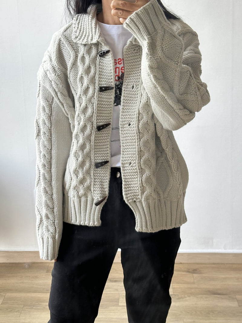 There By - Korean Women Fashion - #momslook - Henne Knit Cardigan - 12