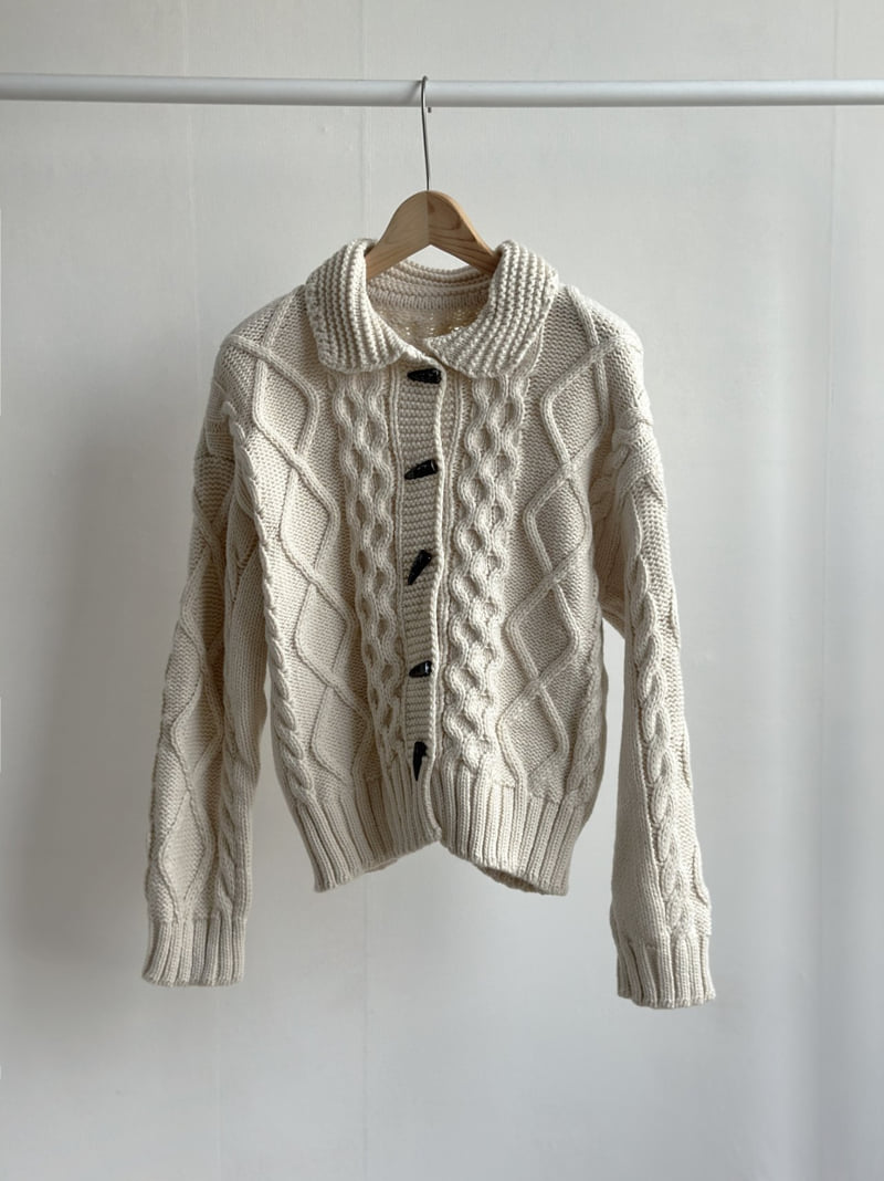 There By - Korean Women Fashion - #momslook - Henne Knit Cardigan - 2