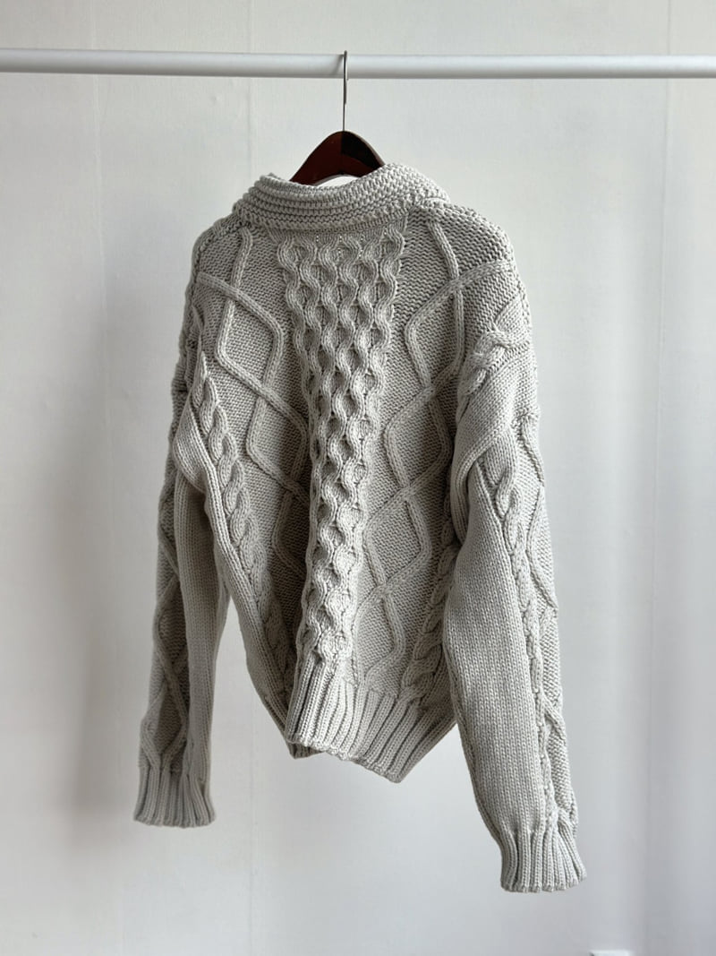 There By - Korean Women Fashion - #momslook - Henne Knit Cardigan - 6