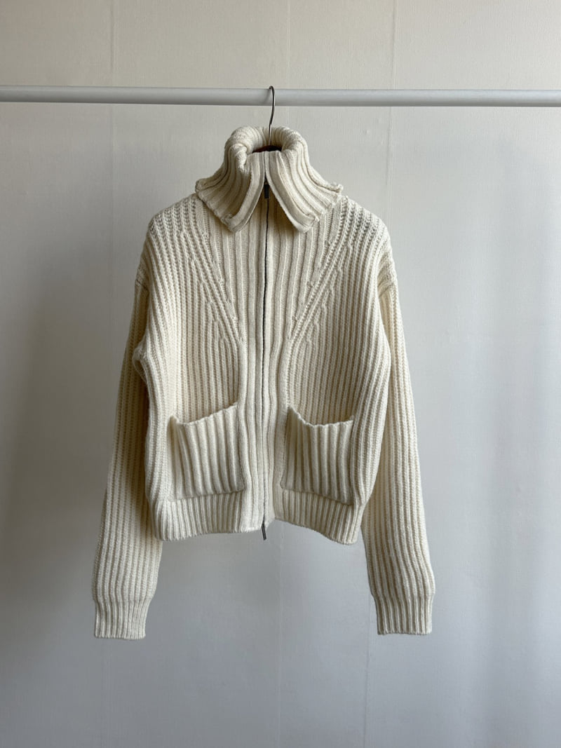 There By - Korean Women Fashion - #momslook - Holly Ribbed Zip-Up
