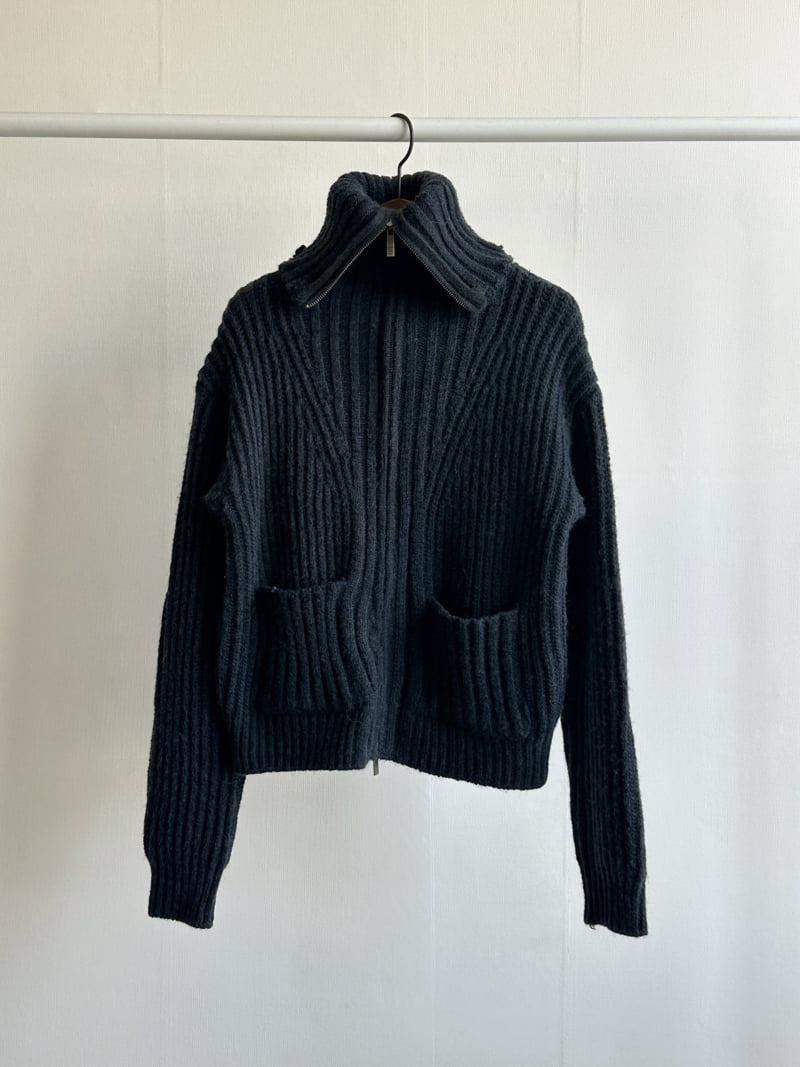 There By - Korean Women Fashion - #momslook - Holly Ribbed Zip-Up - 7