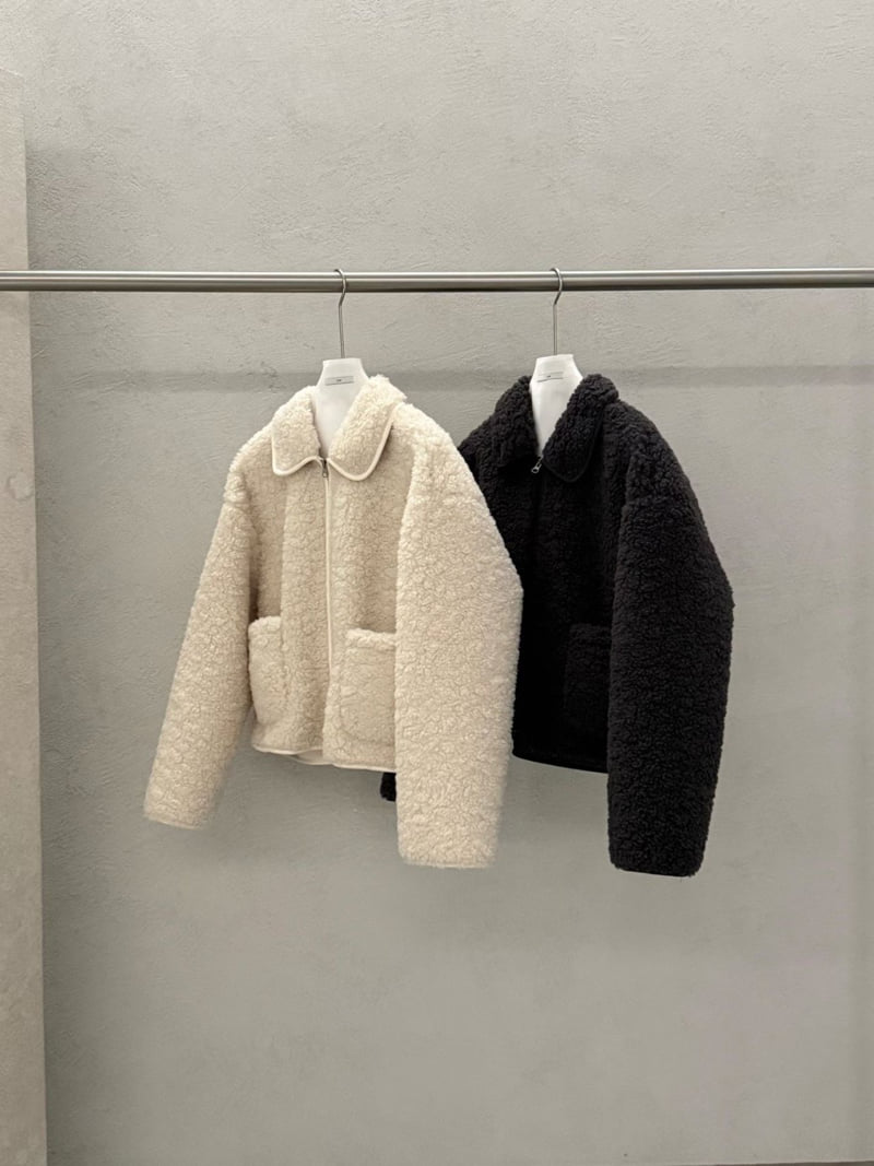 There By - Korean Women Fashion - #momslook - Dio Collar Jumper