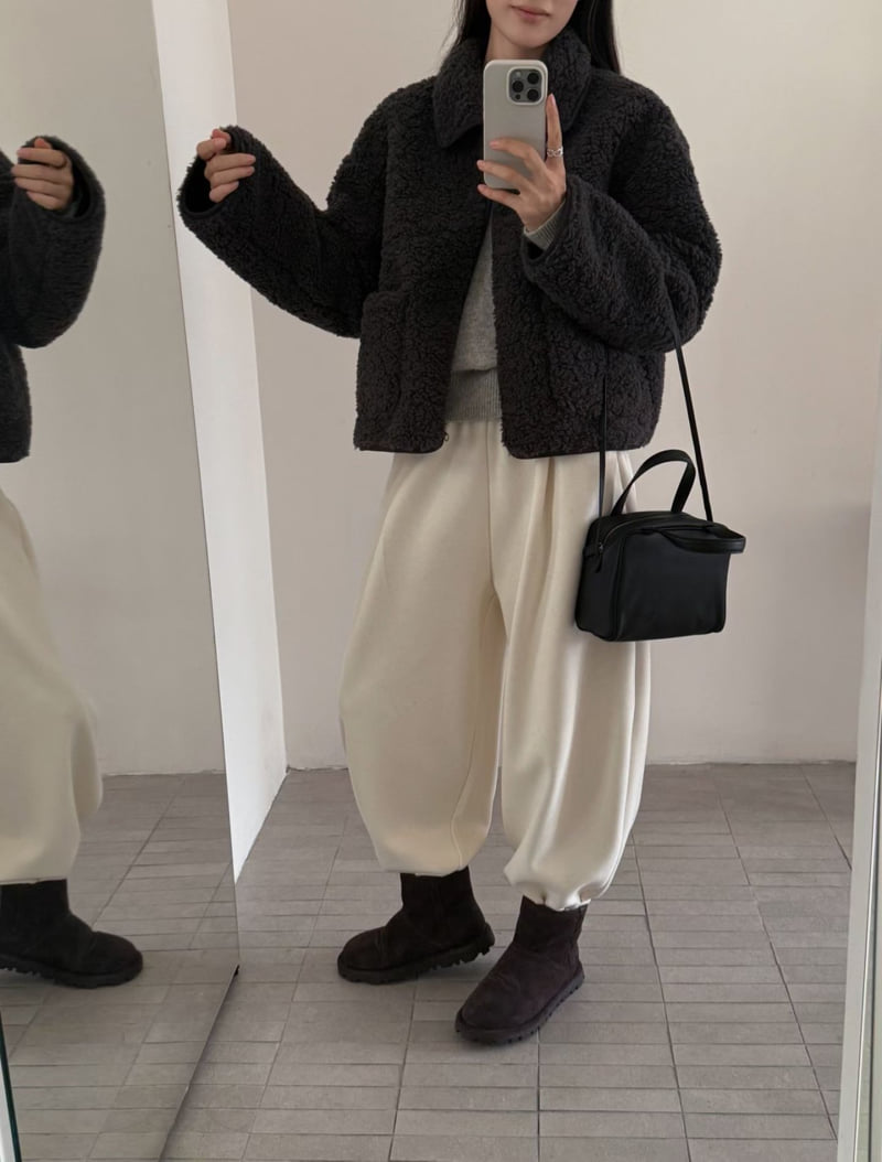 There By - Korean Women Fashion - #momslook - Dio Collar Jumper - 8