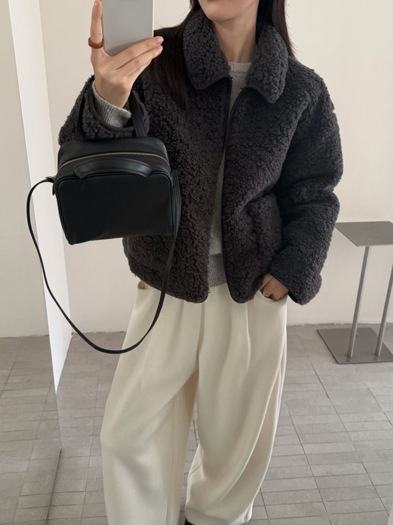 There By - Korean Women Fashion - #momslook - Dio Collar Jumper - 9