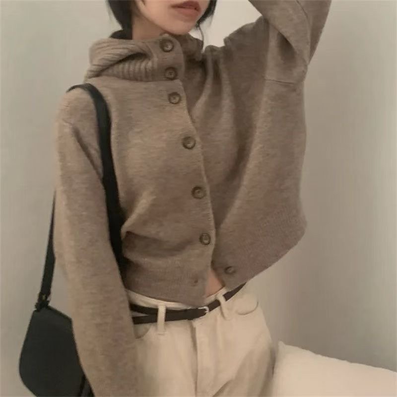There By - Korean Women Fashion - #momslook - Roselle Hood Knit - 2