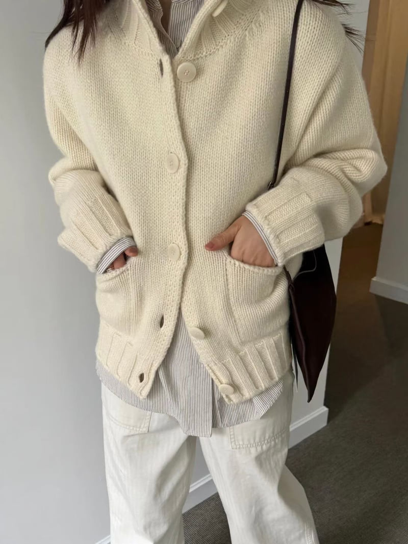 There By - Korean Women Fashion - #momslook - Monday Cardigan