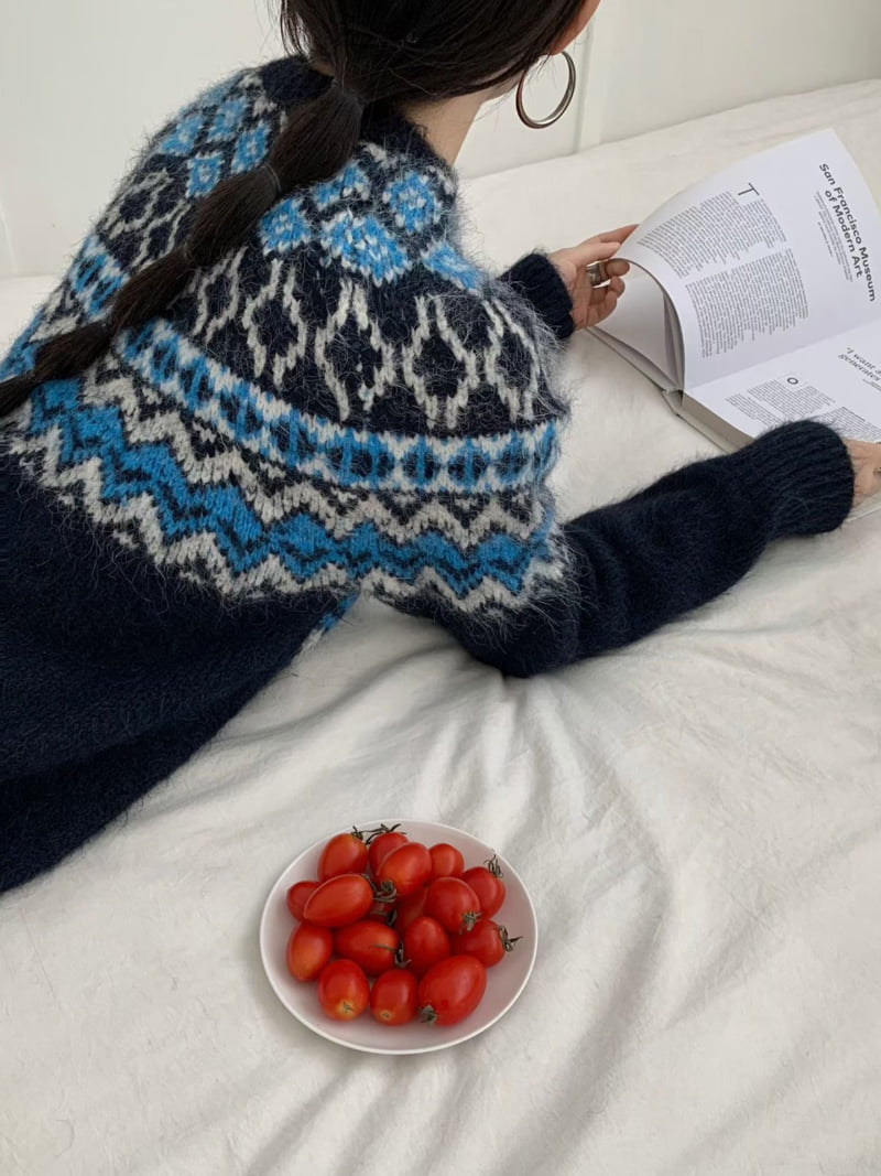 There By - Korean Women Fashion - #momslook - Maple Knit - 6