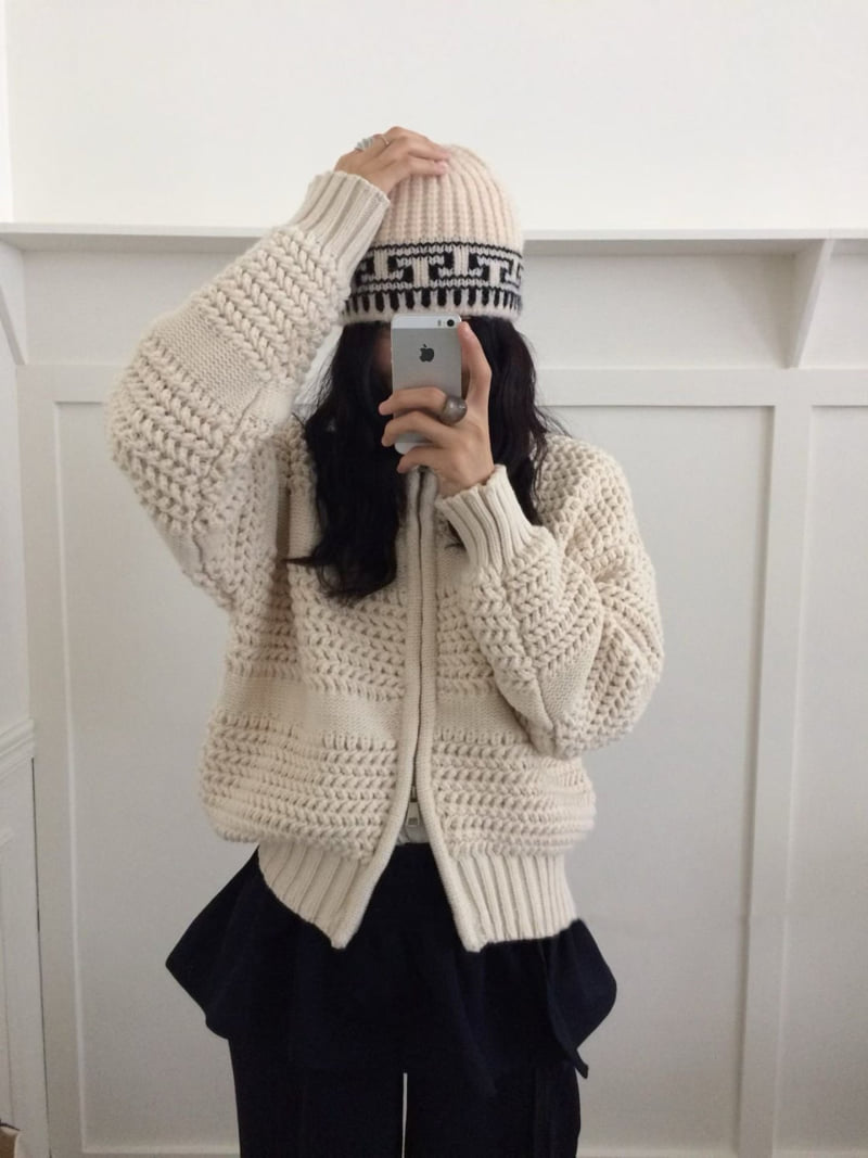 There By - Korean Women Fashion - #momslook - Bay Warm Cardigan - 3