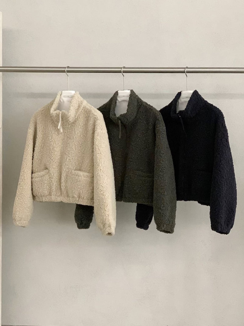 There By - Korean Women Fashion - #momslook - Winter Fleece Jumper - 3