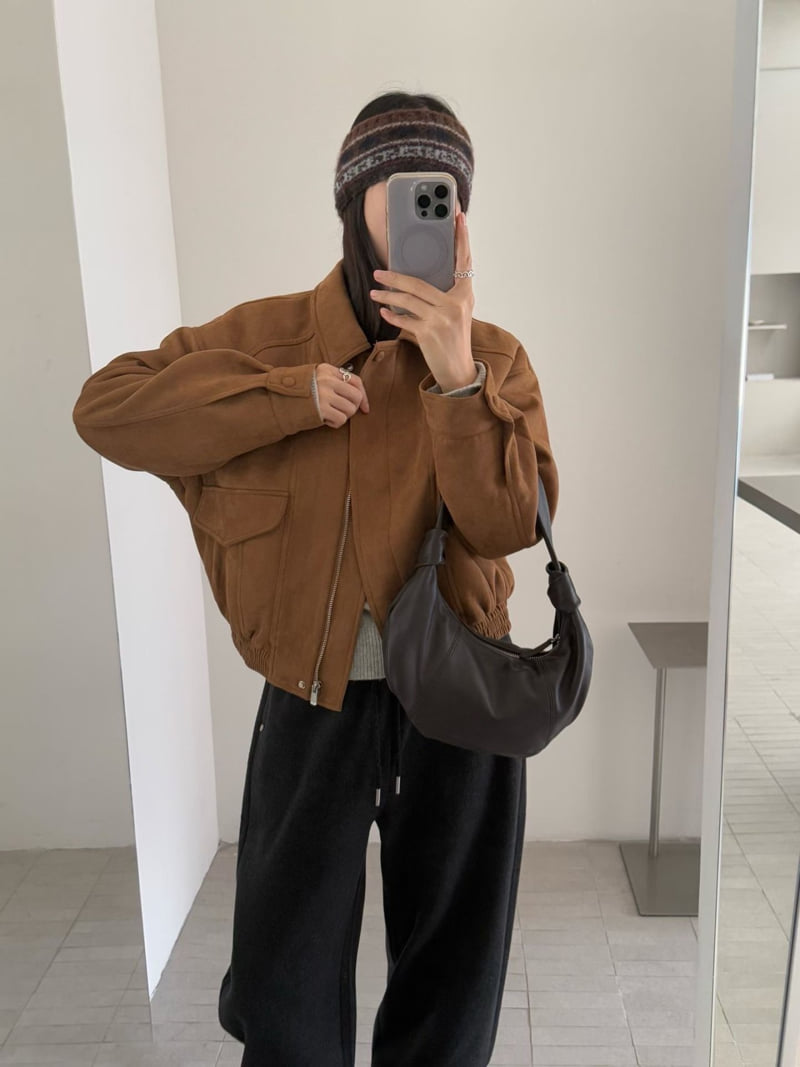 There By - Korean Women Fashion - #pursuepretty - Mow Suede Jumper - 8