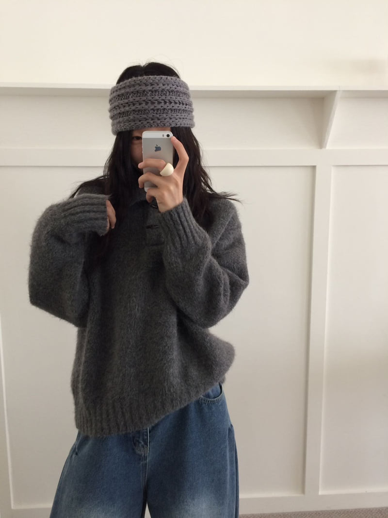There By - Korean Women Fashion - #pursuepretty - Dan Collar Knit - 6
