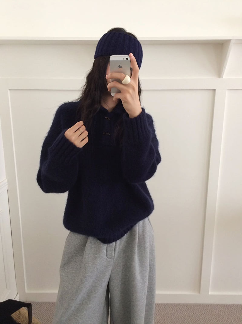 There By - Korean Women Fashion - #shopsmall - Dan Collar Knit - 9