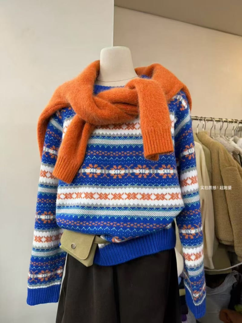 There By - Korean Women Fashion - #romanticstyle - Winsome Warm Knit - 4