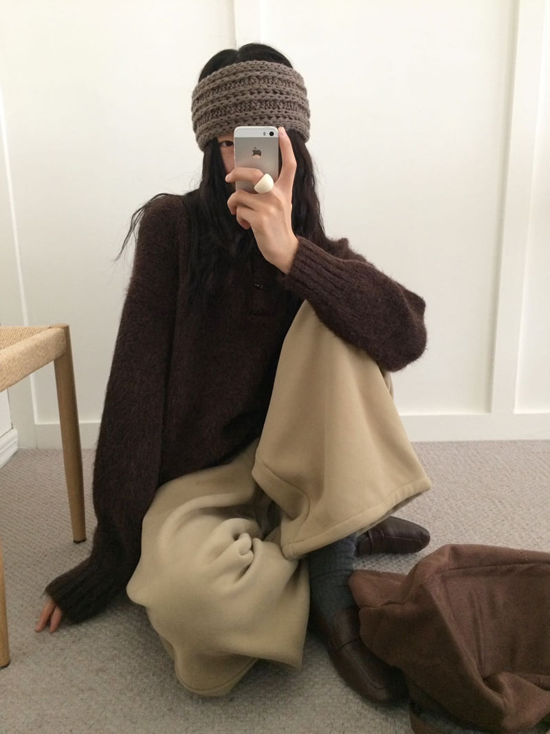 There By - Korean Women Fashion - #thelittlethings - Dan Collar Knit - 11