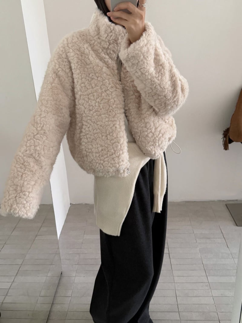 There By - Korean Women Fashion - #vintageinspired - Lenny Down Jumper - 9