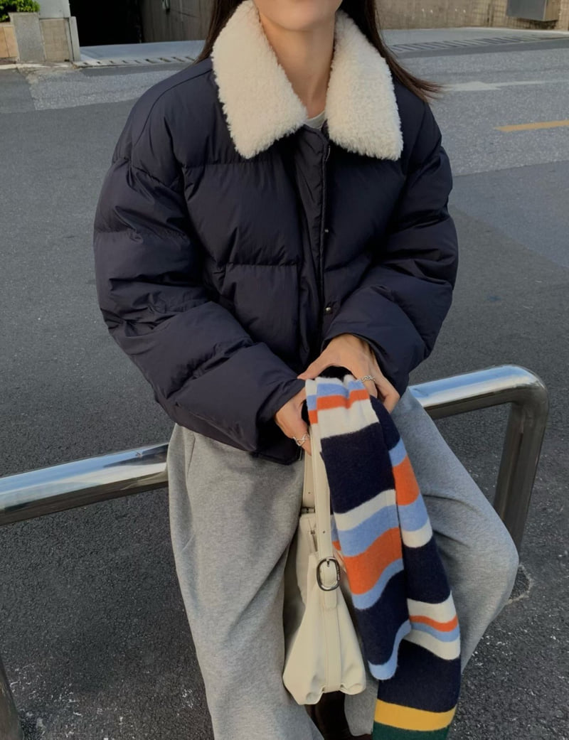 There By - Korean Women Fashion - #vintageinspired - Luke Down Padding - 7