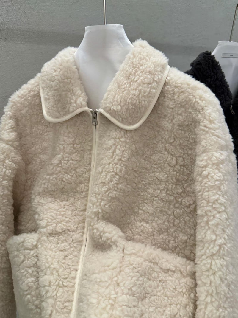 There By - Korean Women Fashion - #vintagekidsstyle - Dio Collar Jumper - 12