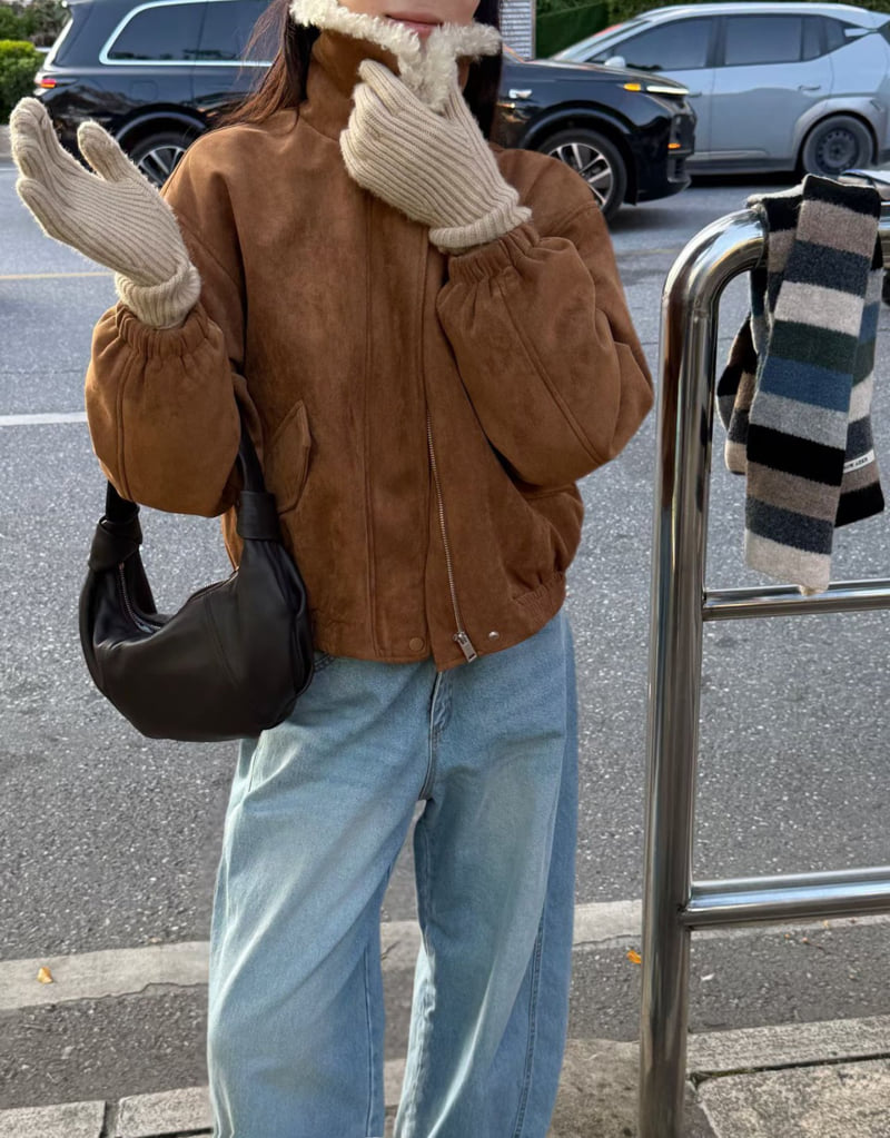 There By - Korean Women Fashion - #vintageinspired - Tony Mustang Jacket - 4