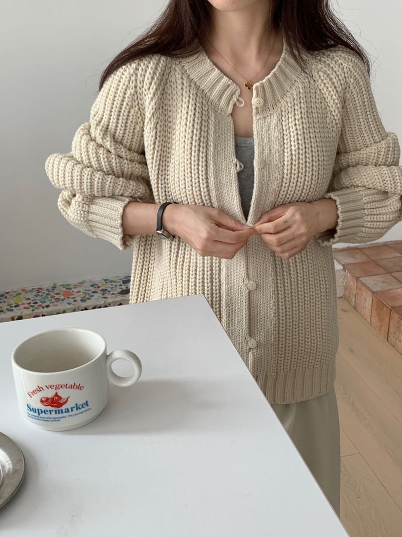 There By - Korean Women Fashion - #vintagekidsstyle - Wear Knit Cardigan