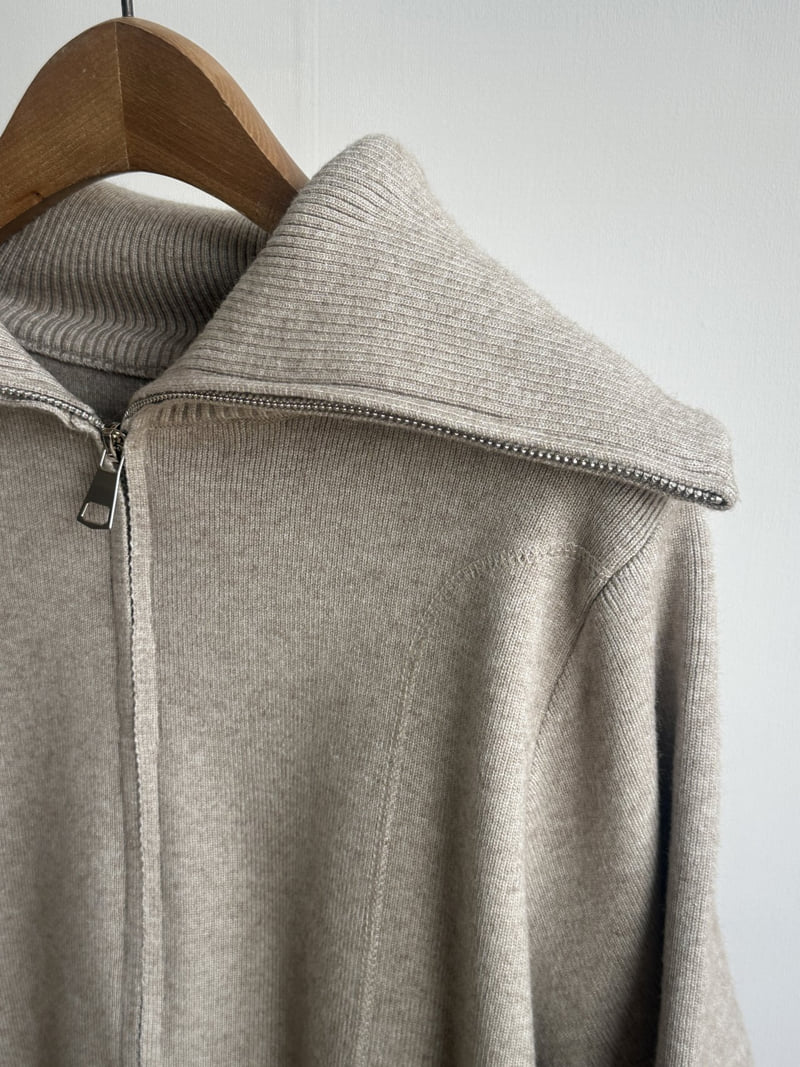 There By - Korean Women Fashion - #momslook - Duns Duns Zip-Up - 4