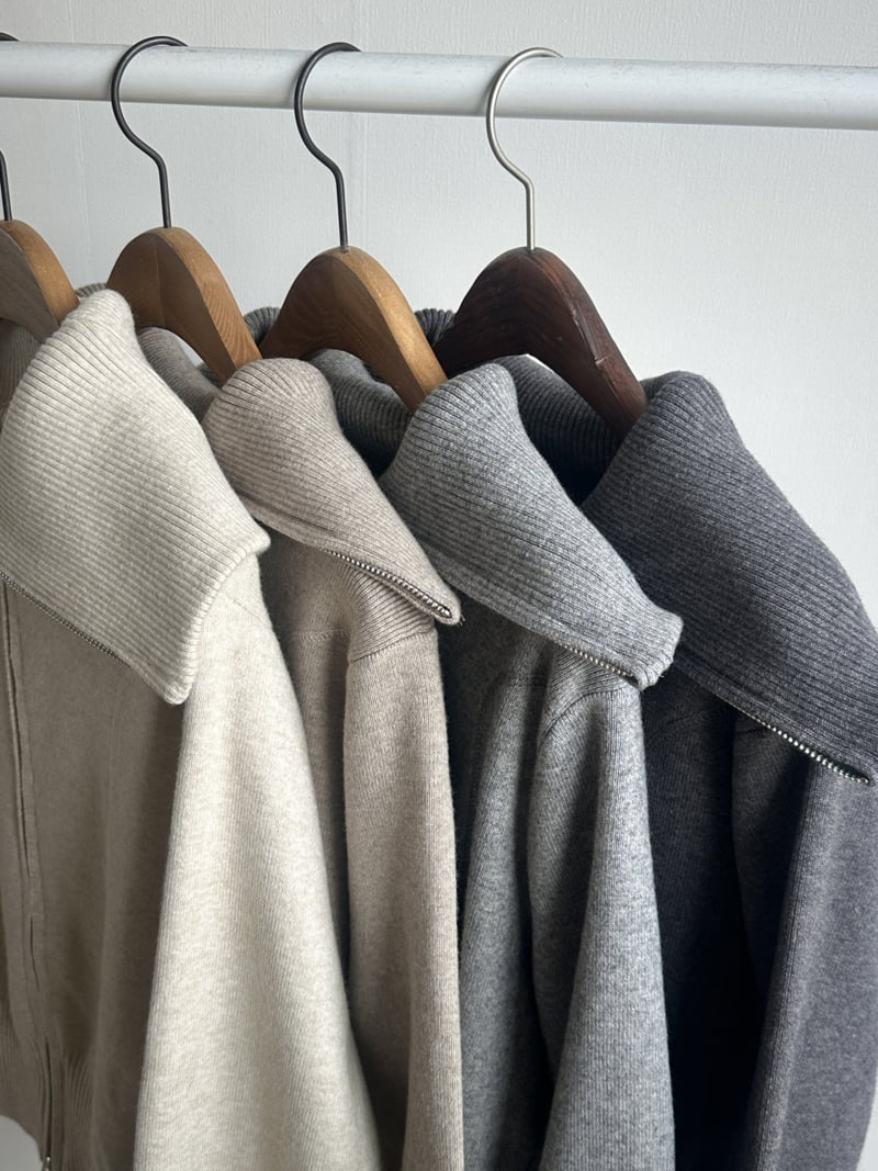 There By - Korean Women Fashion - #womensfashion - Duns Duns Zip-Up - 8