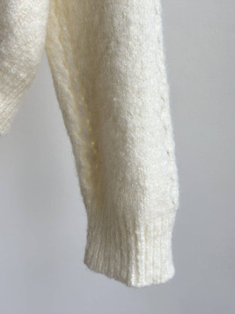 There By - Korean Women Fashion - #womensfashion - Romy V Neck Knit - 3