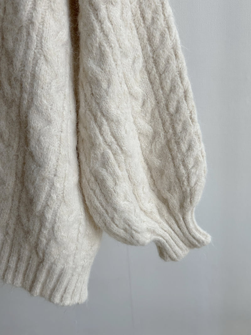 There By - Korean Women Fashion - #momslook - Bono Knit Cardigan - 4