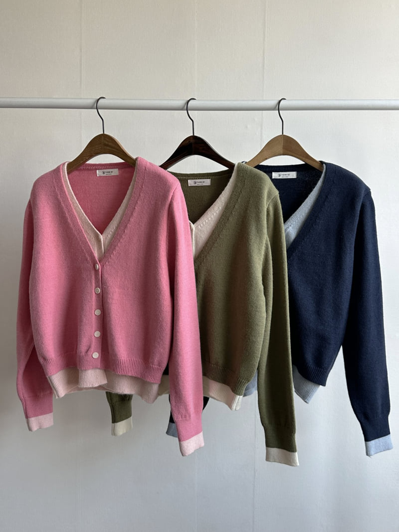 There By - Korean Women Fashion - #womensfashion - Brie Two Color Cardigan - 5