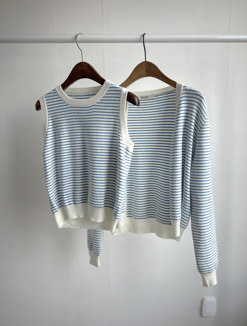 There By - Korean Women Fashion - #womensfashion - Amy Stripe Set - 8