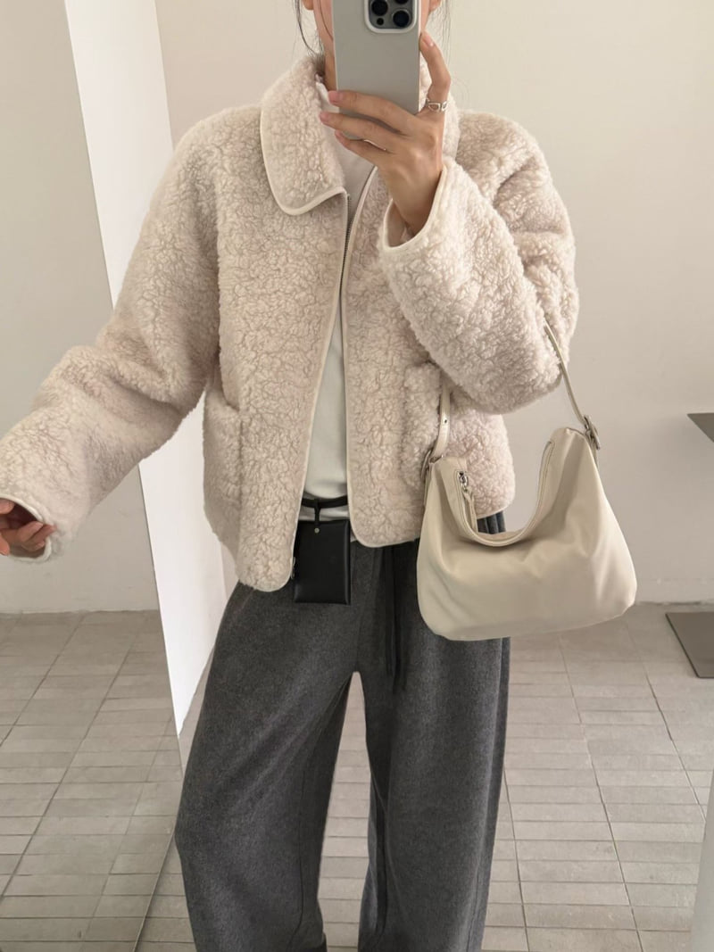 There By - Korean Women Fashion - #womensfashion - Dio Collar Jumper - 2