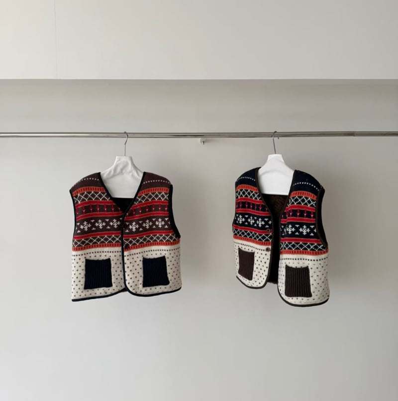 There By - Korean Women Fashion - #womensfashion - Retro Unique Vest