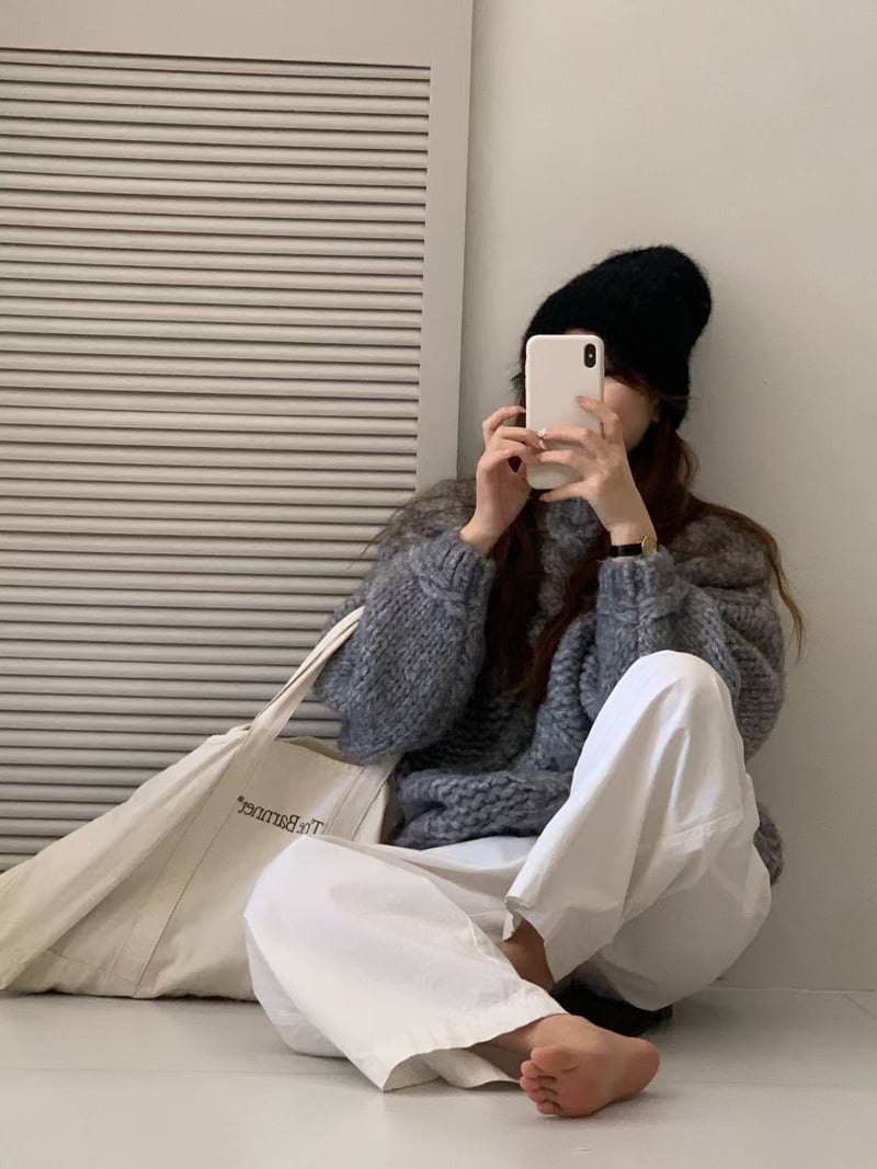 There By - Korean Women Fashion - #womensfashion - Mood Cable Knit - 5