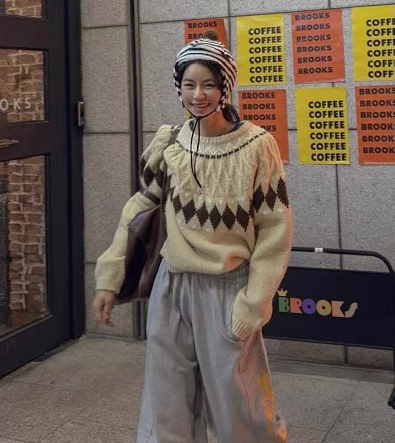 There By - Korean Women Fashion - #womensfashion - Around Winter Knit - 3