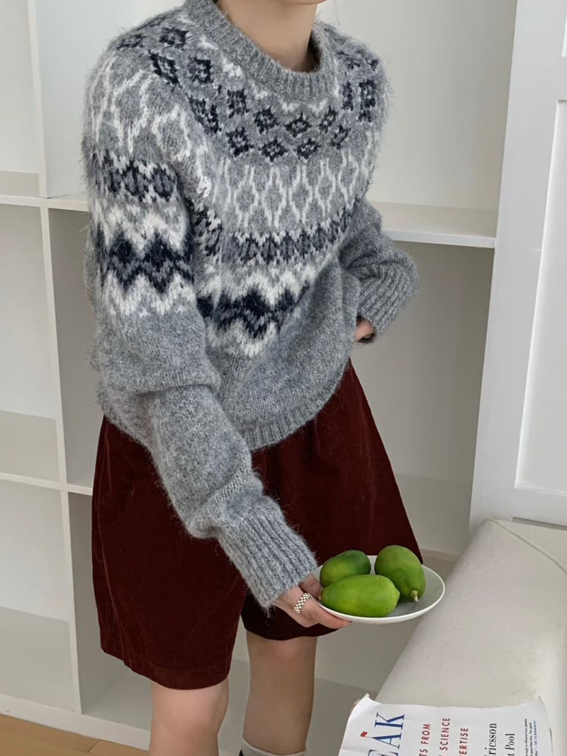 There By - Korean Women Fashion - #womensfashion - Maple Knit