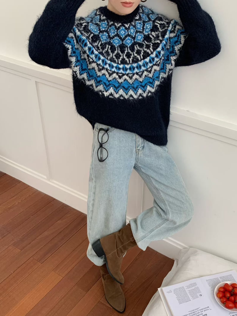 There By - Korean Women Fashion - #womensfashion - Maple Knit - 5