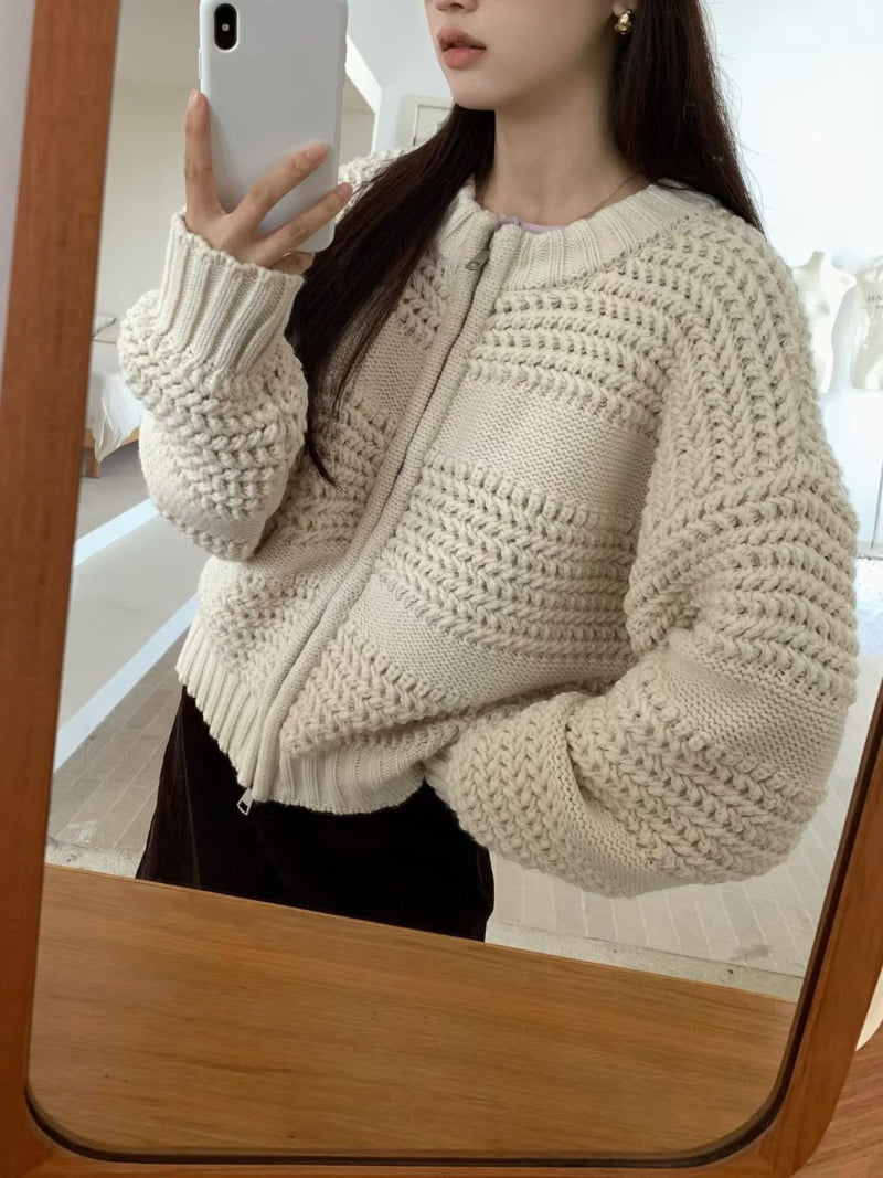 There By - Korean Women Fashion - #womensfashion - Bay Warm Cardigan - 2