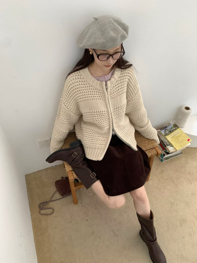 There By - Korean Women Fashion - #momslook - Bay Warm Cardigan - 4
