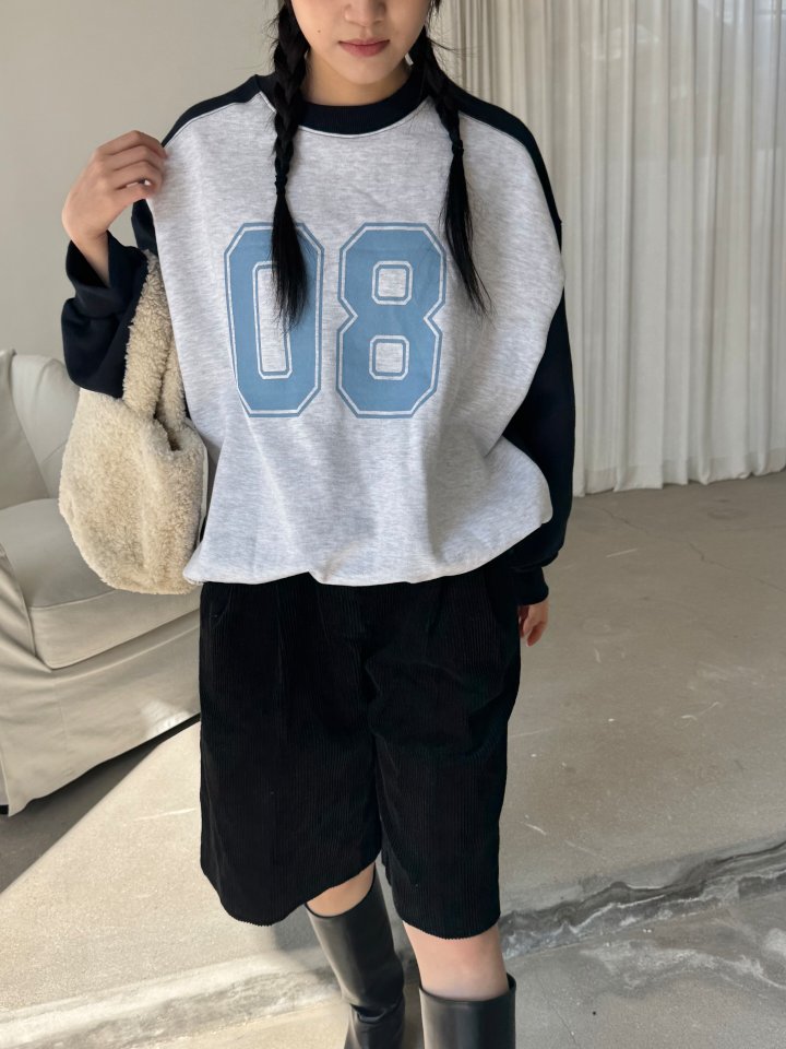 Theres - Korean Women Fashion - #momslook - 08 Raglan Sweatshirt - 12